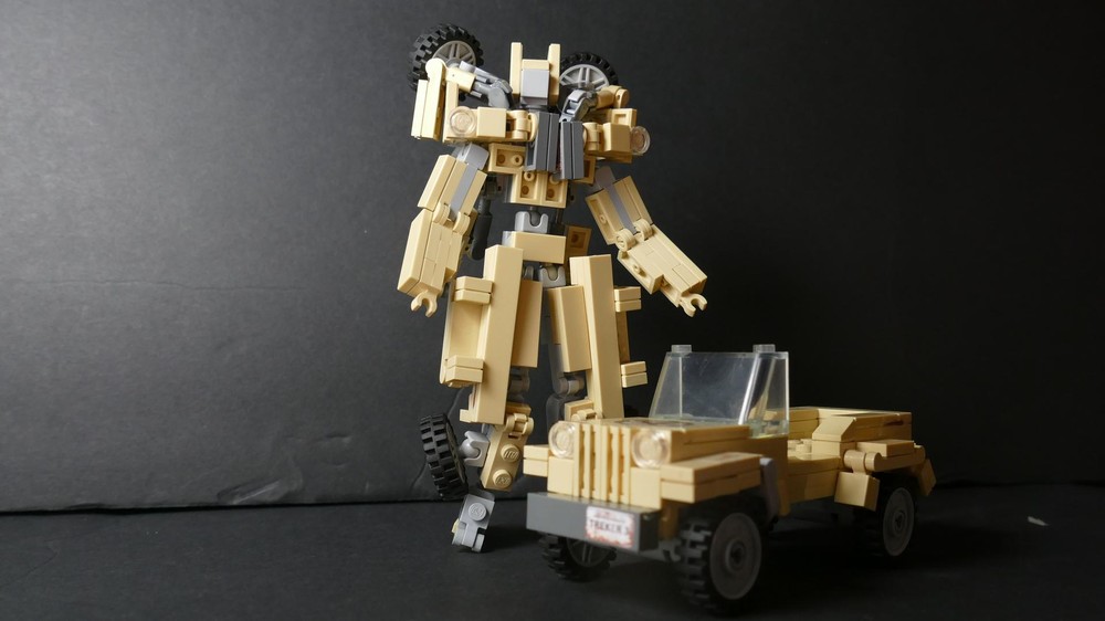 Lego Treker: Jeep Transformer