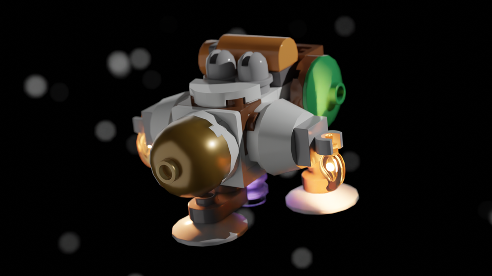 Lego Outer Wilds Hatchling's ship Miniature version
