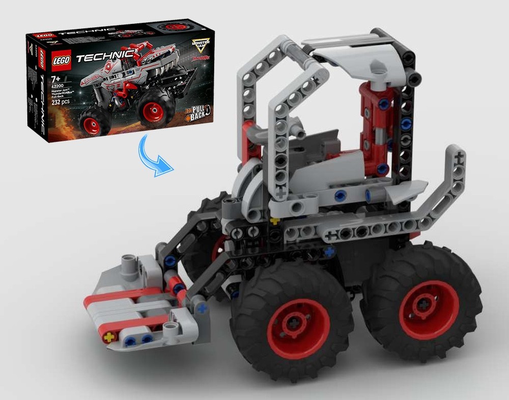 Lego Wheel Loader 42200 Alternative