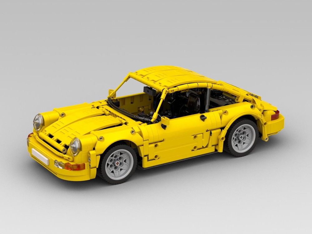 Lego Porsche 964 Carrera (1:12) Yellow