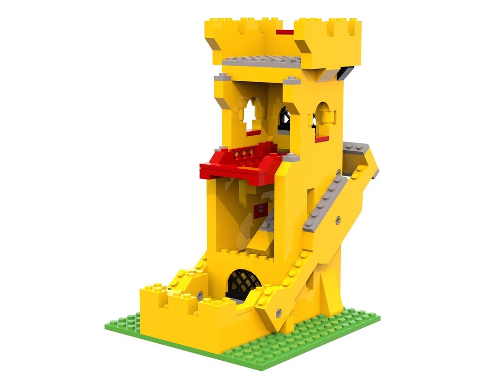 Lego 375-2 Classic Yellow Castle MOC #12