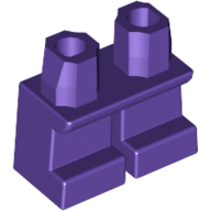 Lego Legs Short / Dark Purple