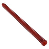 Lego Large Figure Weapon, Lightsaber Blade 16L with Axle Hole / Trans-Red