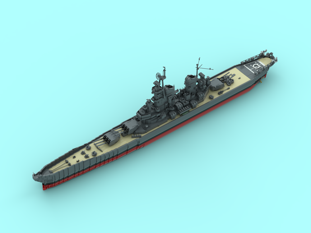 Lego USS Missouri Battleship