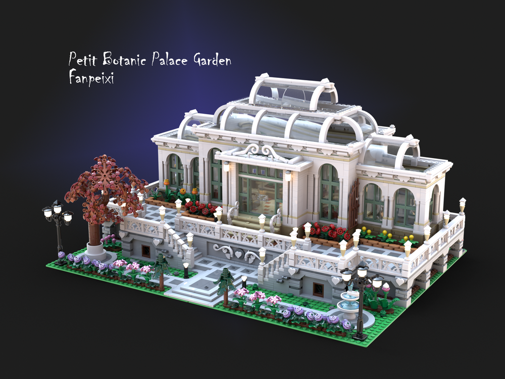 Lego Petit Botanic Palace Garden