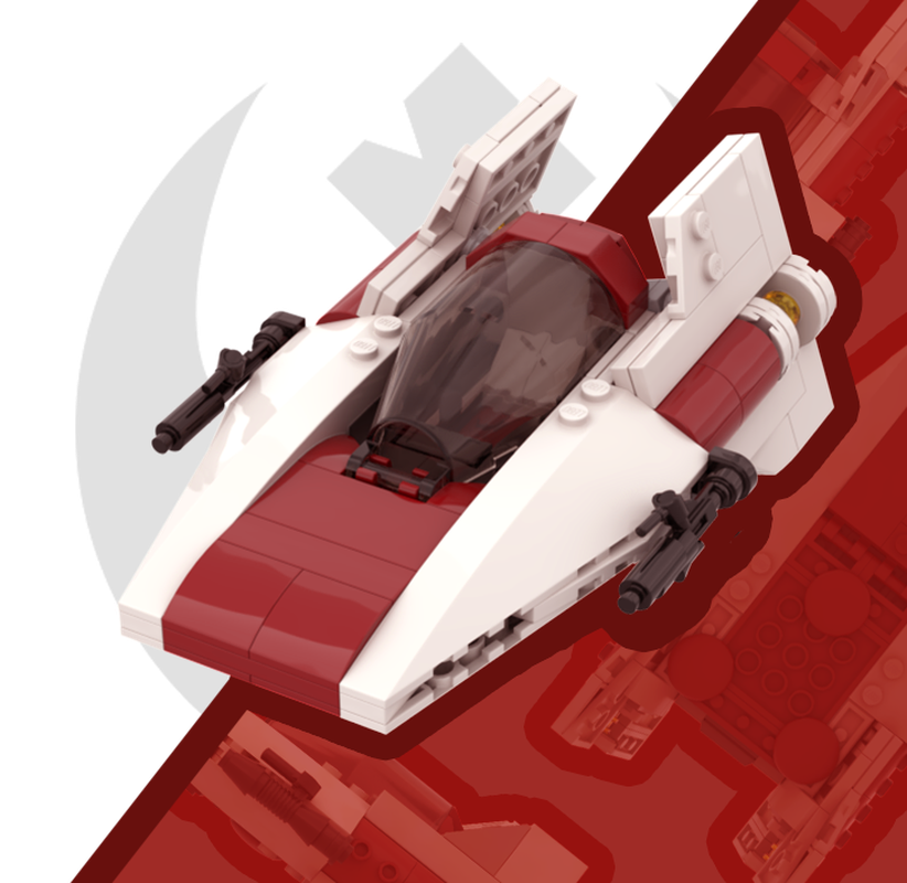 Lego Chibi A-Wing Interceptor