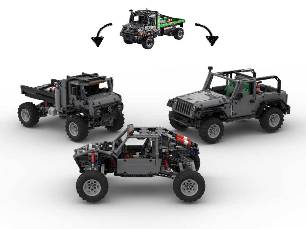 Lego 3-in-1 42129 C model pack