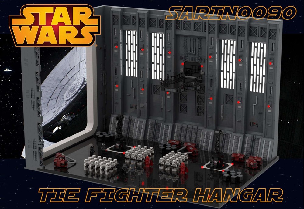 Lego SW - TIE Hangar