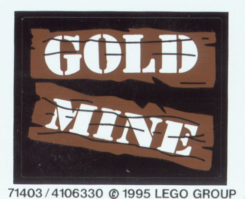 Lego Sticker Sheet for Set 6761-1