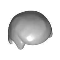 Lego Hair Smooth / Light Bluish Gray