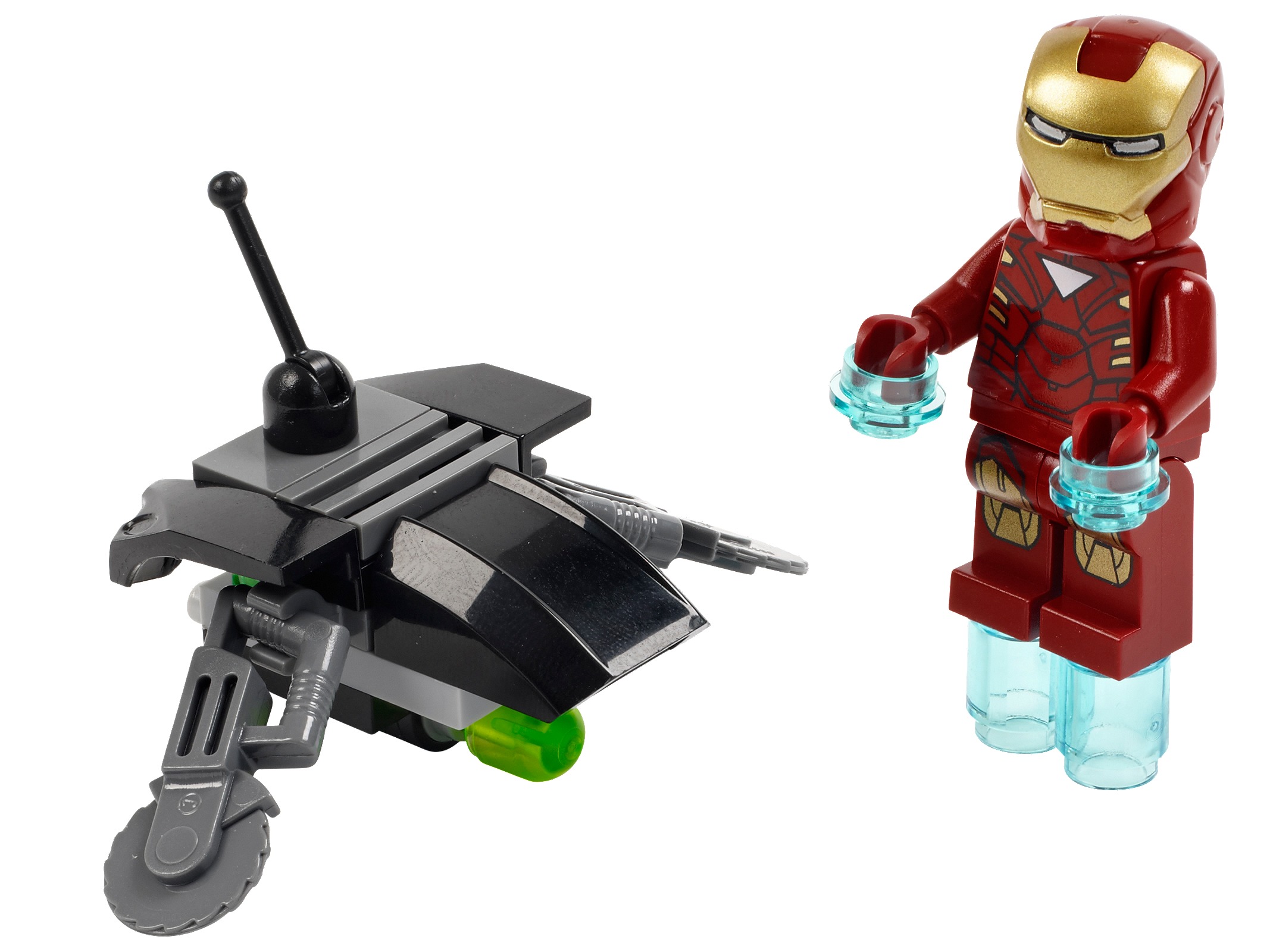 Lego Iron Man vs. Fighting Drone