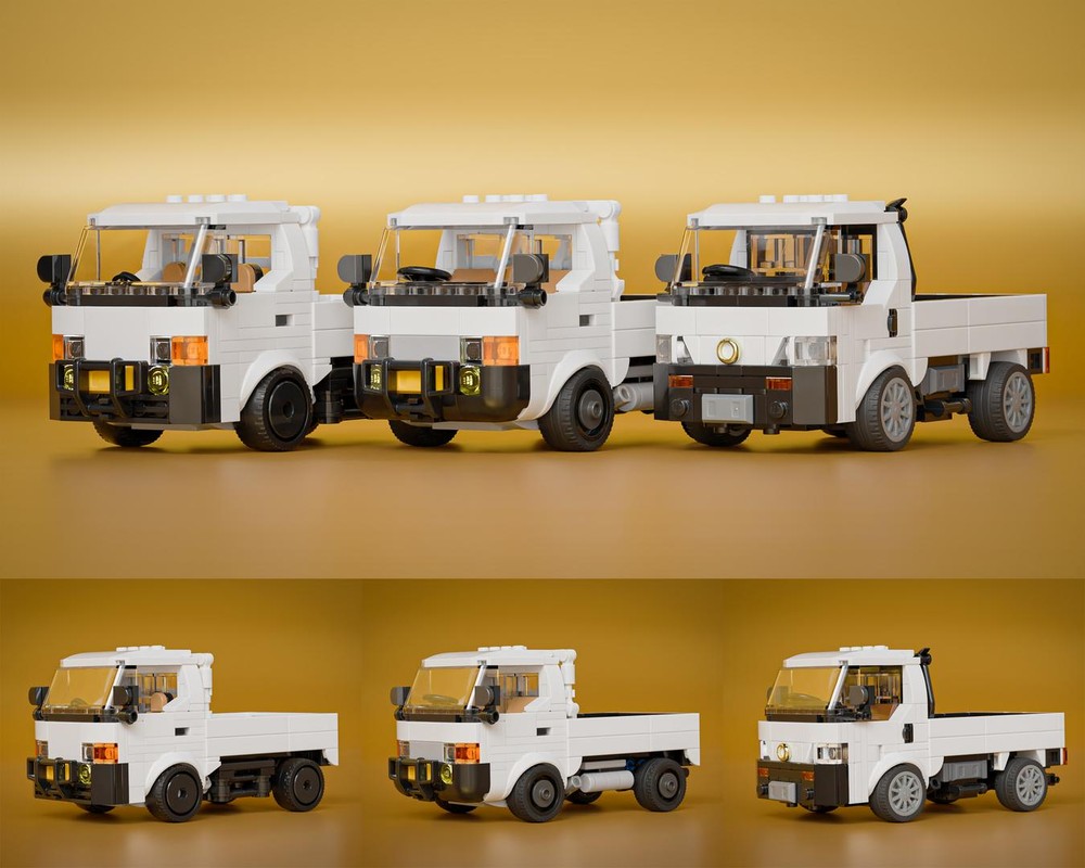 Lego JDM Kei Truck Collection