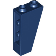 Lego Brick Sloped Inverted 75° 2 x 1 x 3 / Dark Blue