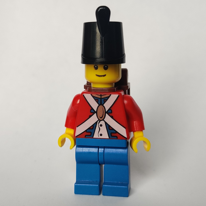 Lego Soldier (Imperial Soldier II) - Shako, Smile, Backpack