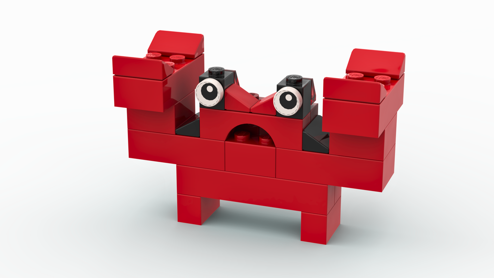 Lego 10698 Crab (pen stand)