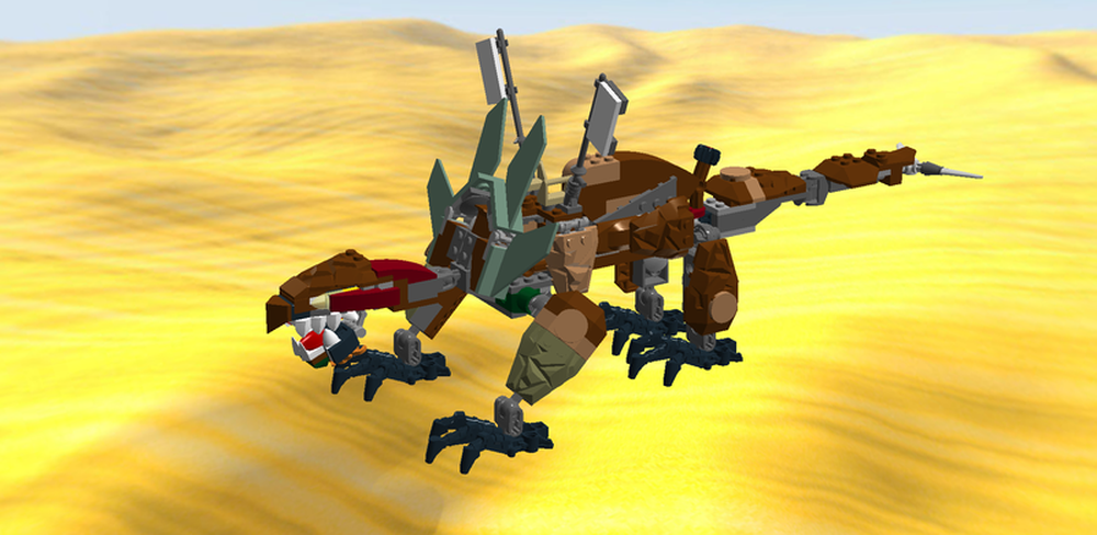 Lego Earth Dragon Attack