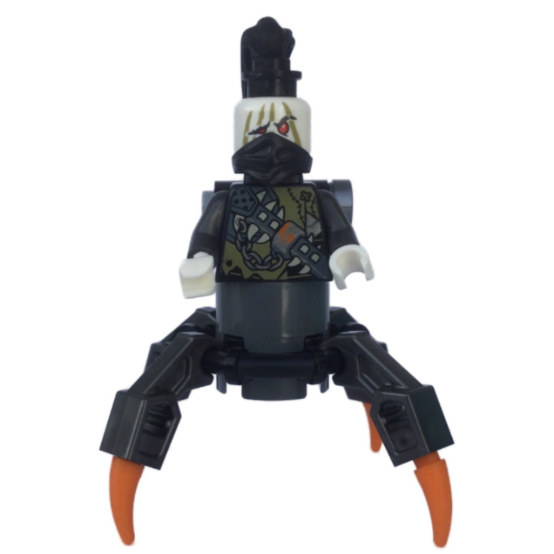 Lego Daddy No Legs with Printed Round Tile