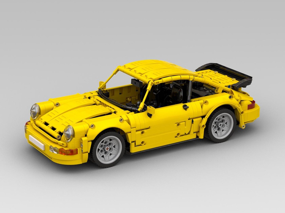 Lego Porsche 964 Turbo (1:12) Yellow