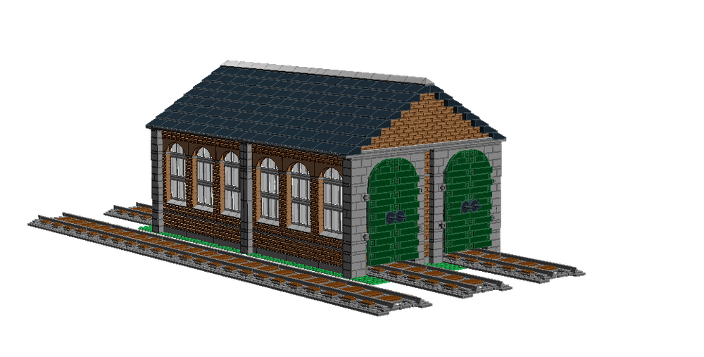 Lego Engine Shed