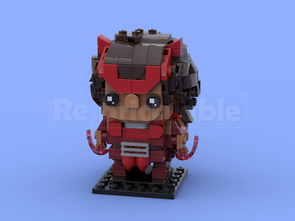 Lego Marvel Rivals- Scarlet Witch Brickheadz