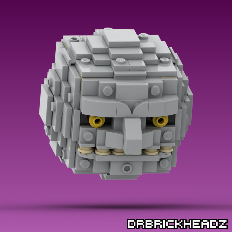 Lego The Moon (Majora's Mask) Brickheadz