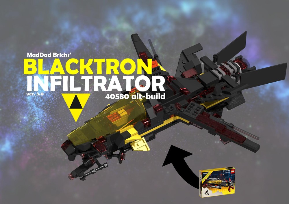 Lego Blacktron BN-40580 INFILTRATOR