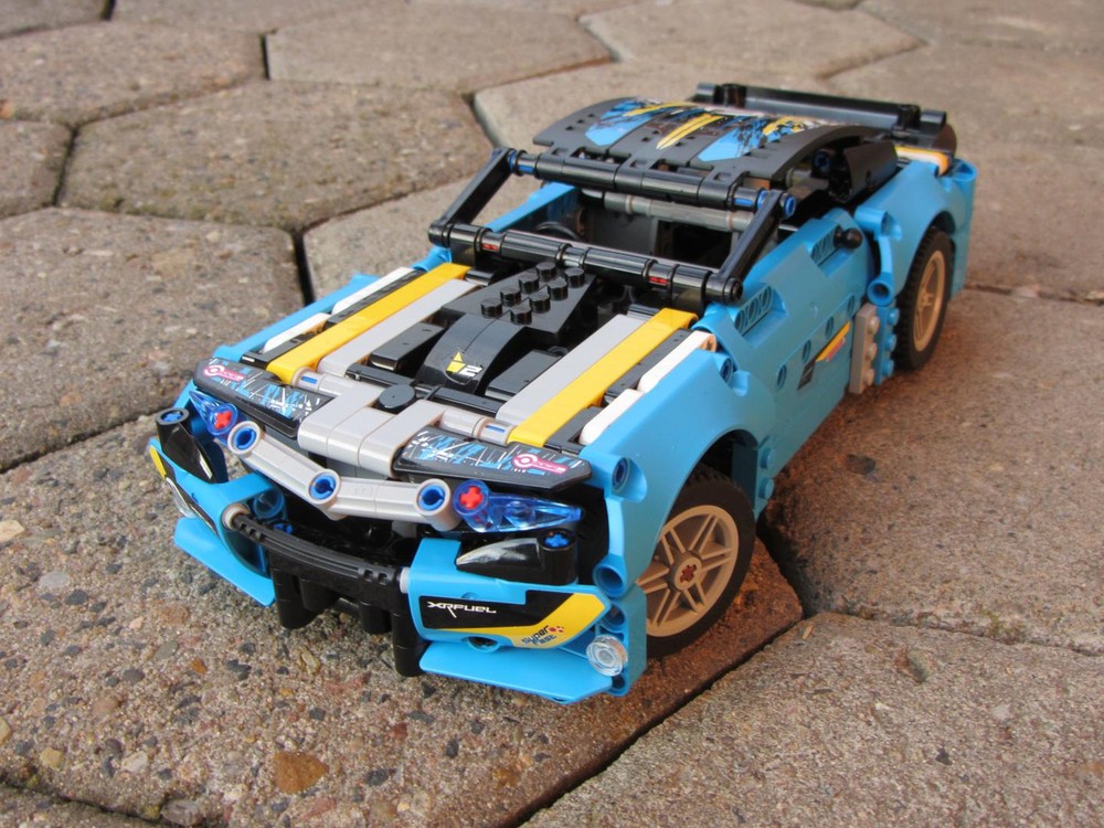 Lego Modification of Arioh's 42098 Drifter