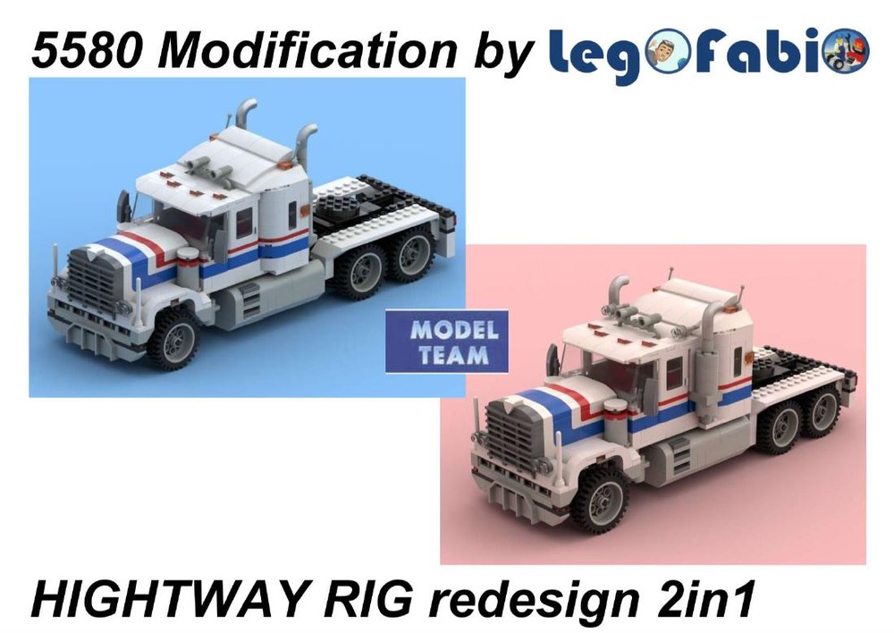 Lego 5580 Redesign 2in1