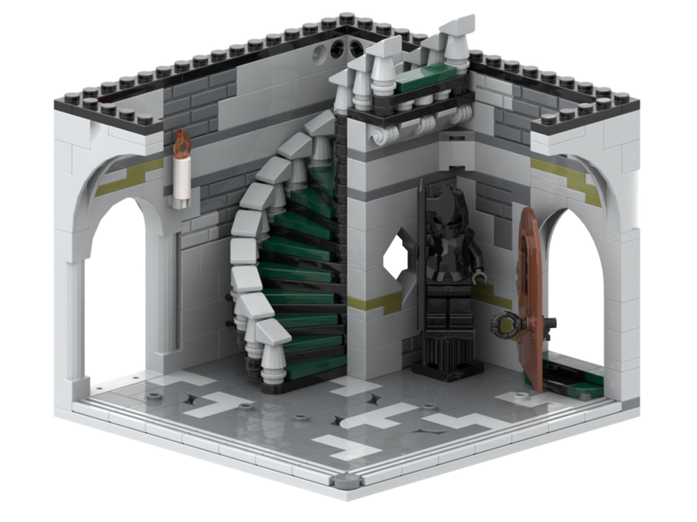 Lego The Grand Staircase 2/2 The Dungeon Access