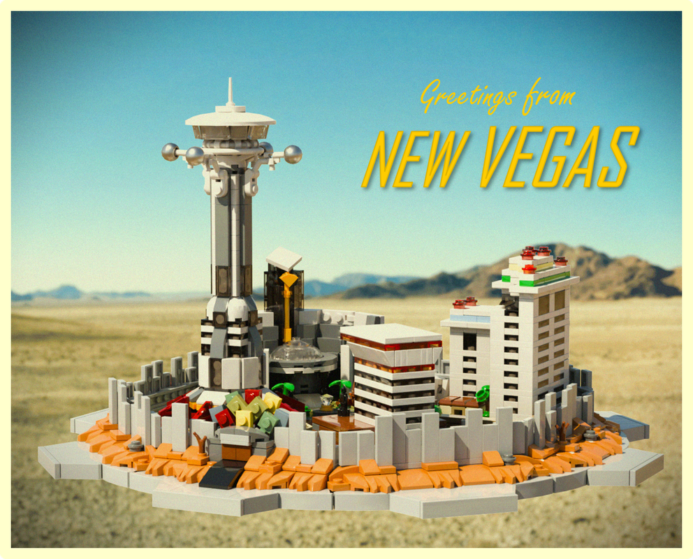 Lego New Vegas: the Strip