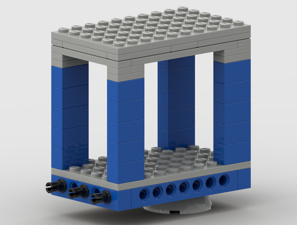 Lego Space Base Alpha - 3. Central Corridor