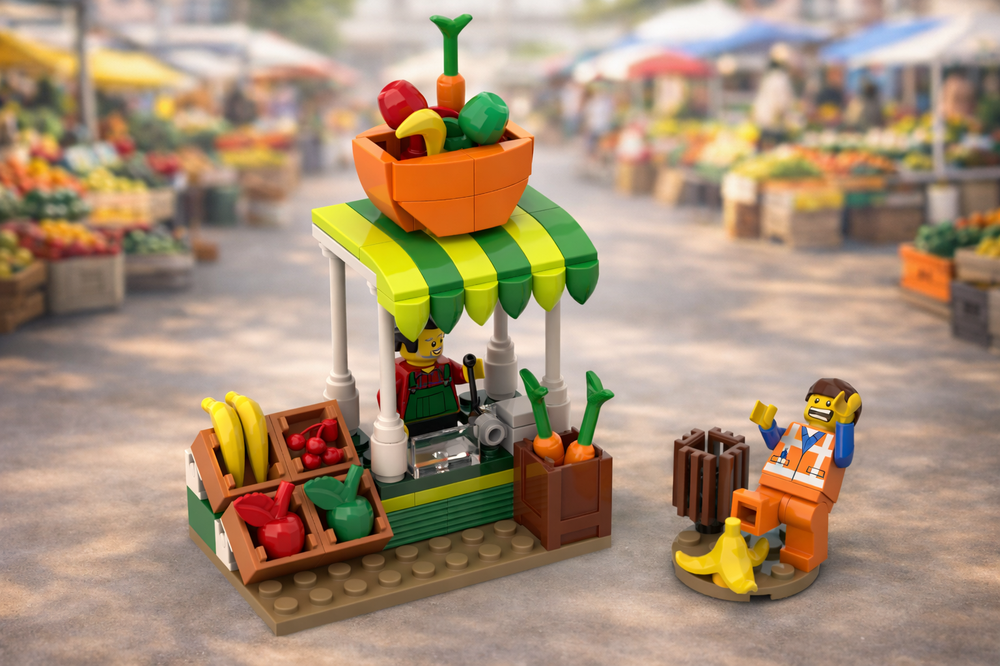 Lego Vegetable Stand