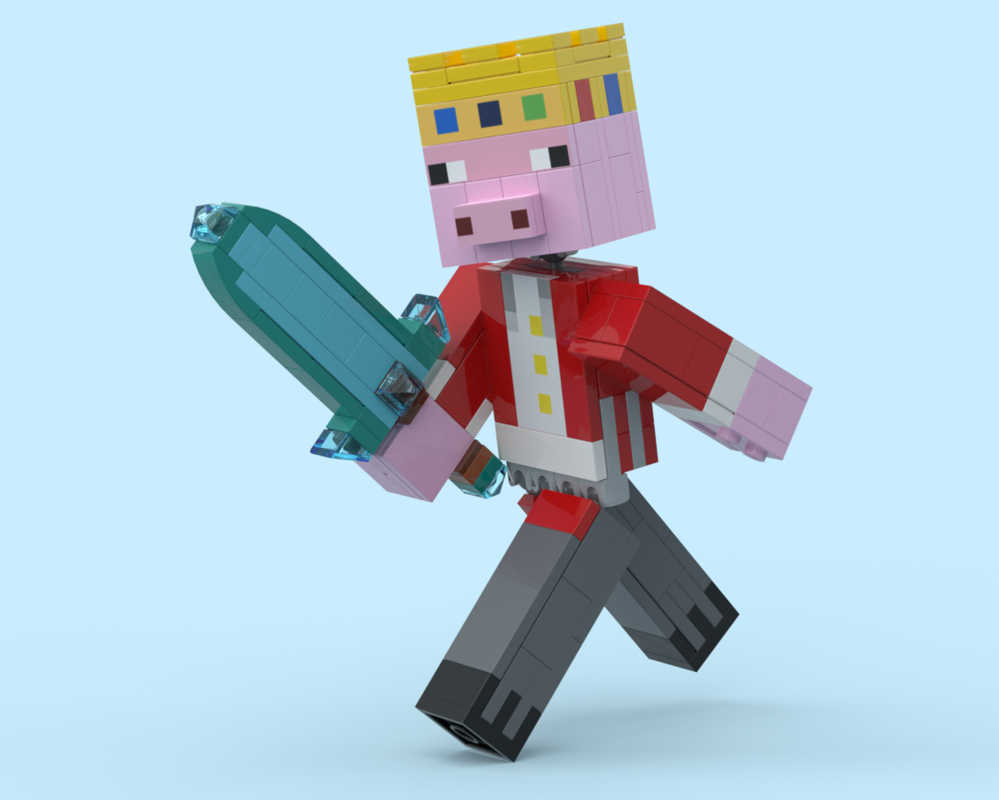 Lego Technoblade Big Fig