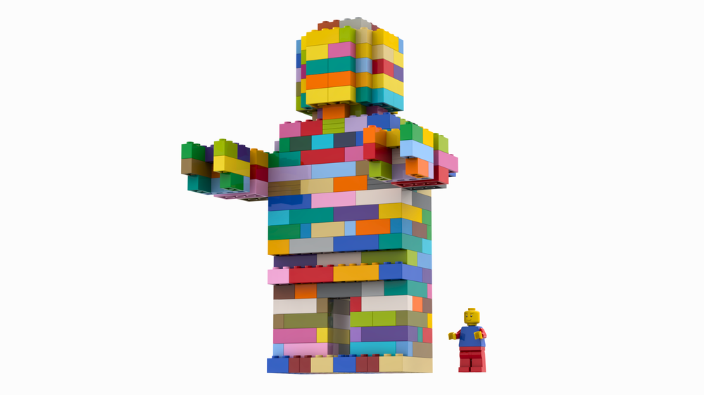 Lego 11011 Big minifig