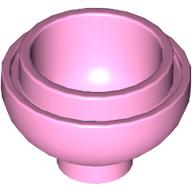 Lego Brick Round 2 x 2 Dome Bottom [Open Stud] / Bright Pink