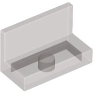 Lego Panel 1 x 2 x 1 [Square Corners] / Trans-Brown