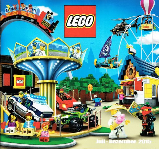 Lego 2015 Large German July - December (613.3988-DE/A 613.3989-DE/A 613.3990-DE/A 613.4010-DE/A 613.4015-DE/A for BLX)