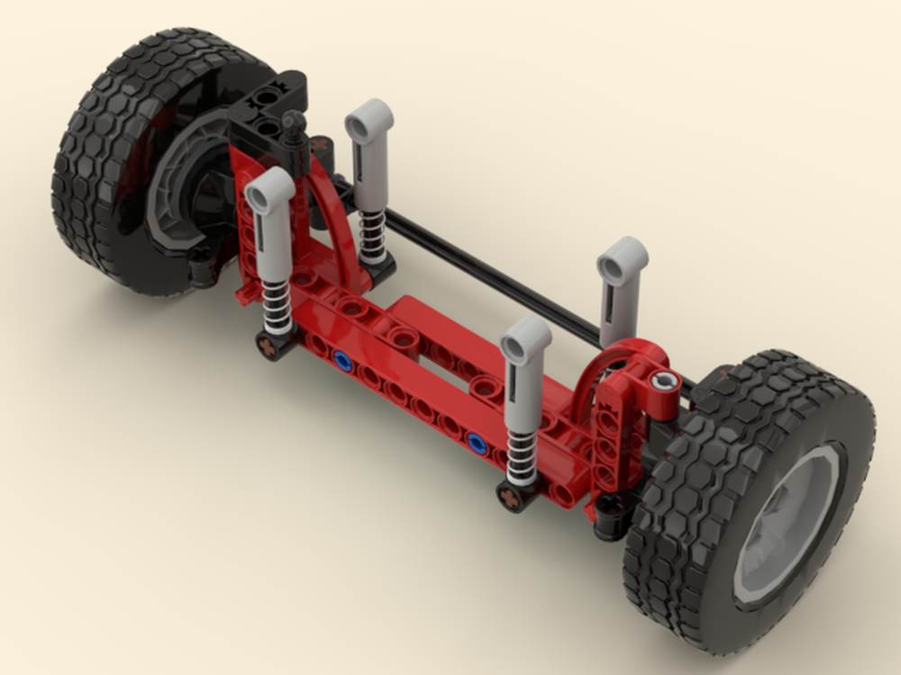 Lego Low Floor Bus - Steering mechanism - V1