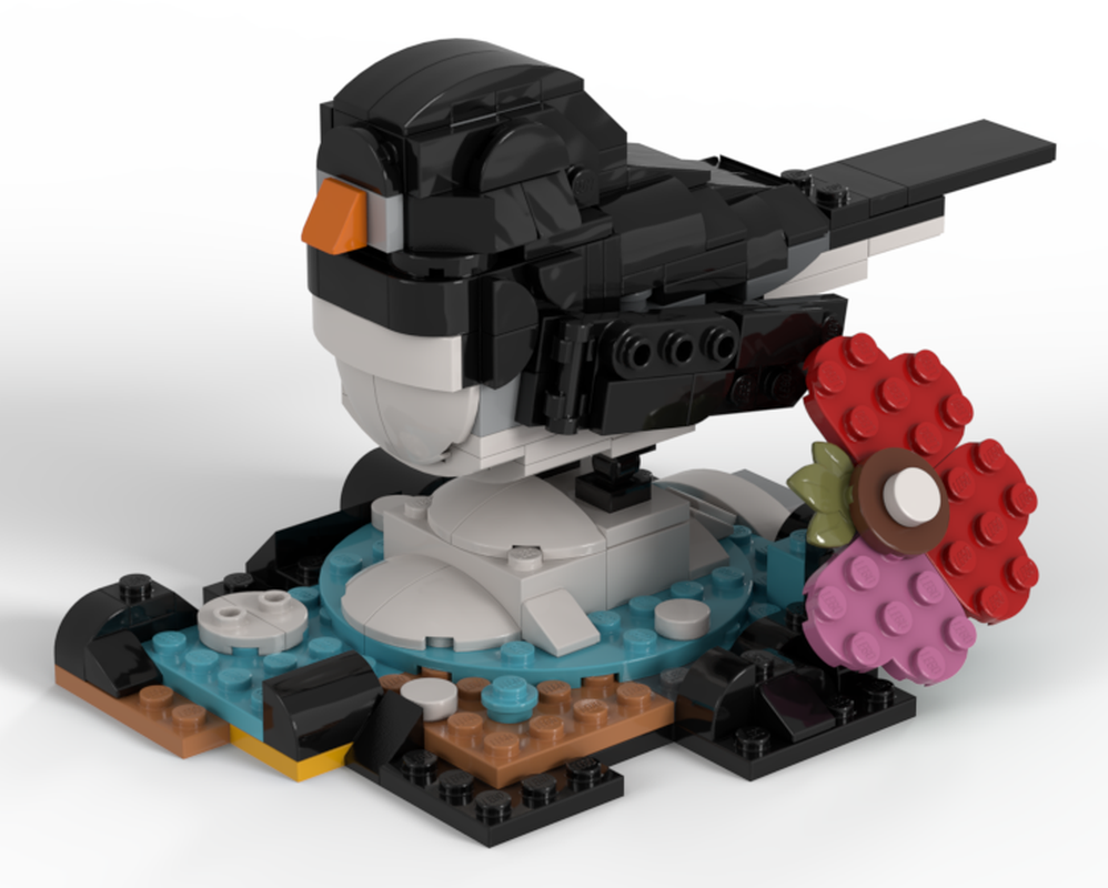 Lego Slate-colored Junco