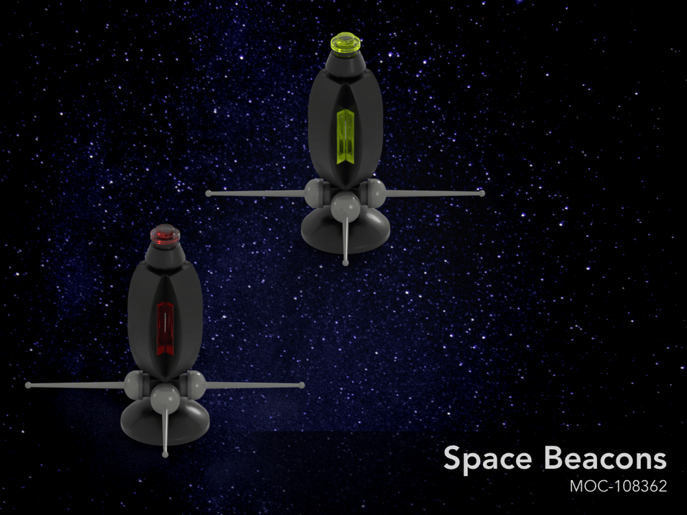 Lego Space Beacons