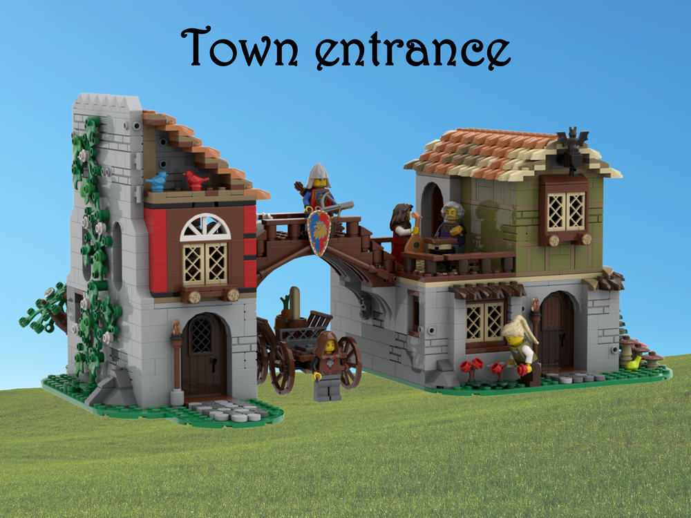 Lego 10332 - Town Entrance