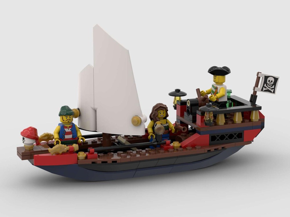 Lego Pirate Sailboat Vers.2