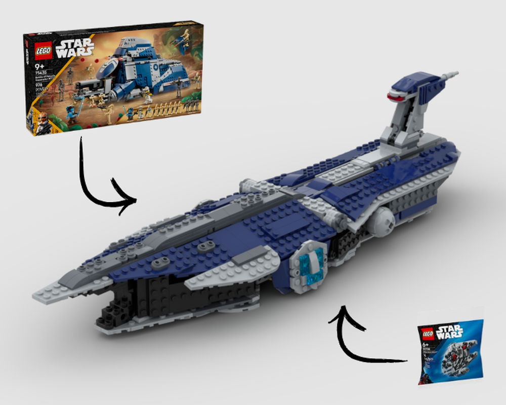 Lego Malevolence Alternate Build Using Sets 75435 and 30708