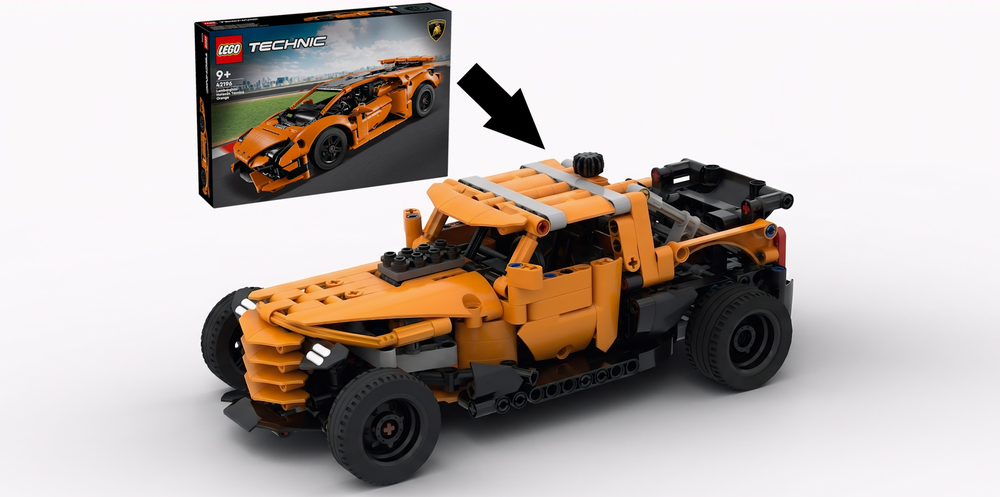 Lego Enyo Orange Roadster
