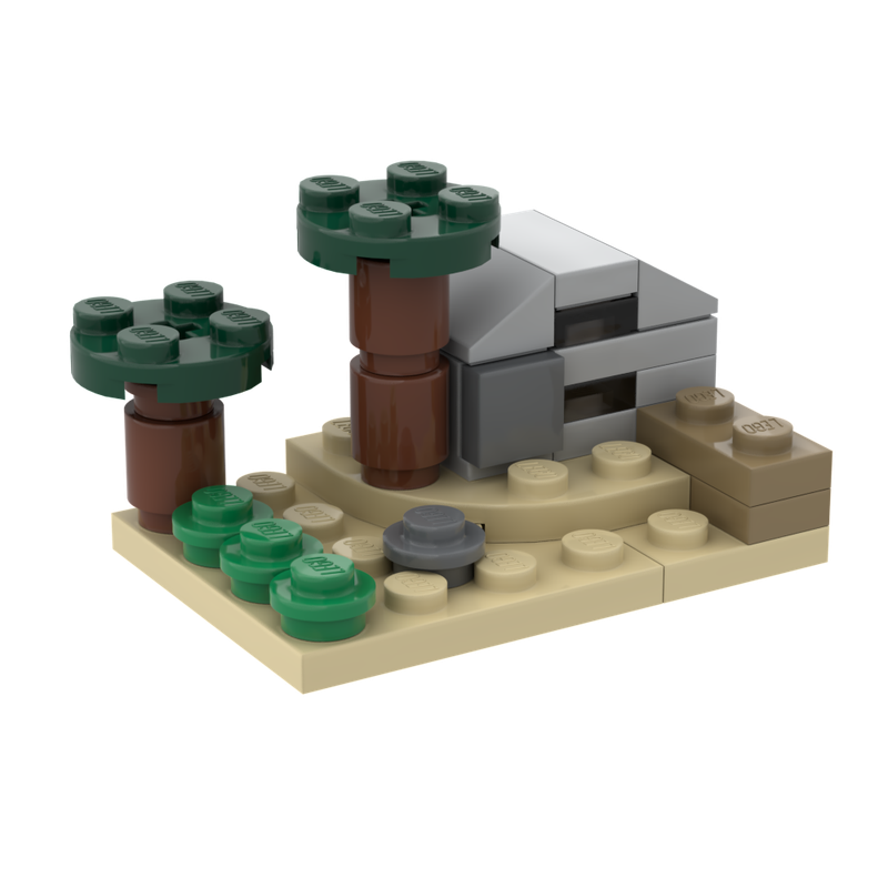 Lego 75097 Oasis house