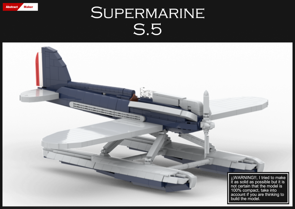 Lego Supermarine S.5