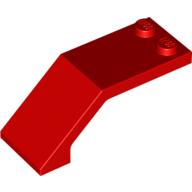 Lego Windscreen 5 x 2 x 1 2/3 / Red