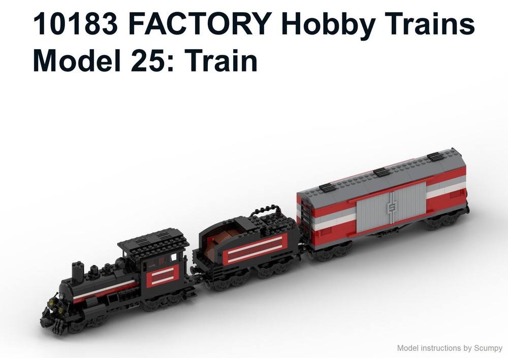 Lego 10183 Model 25: Train