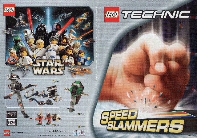Lego 2000 Medium Technic - Speed Slammers (4130223-IN)