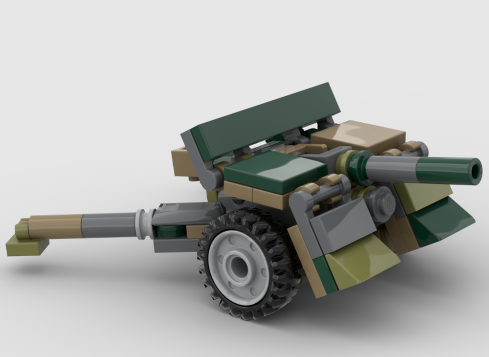 Lego 37mm wz.36 Bofors „flecktarn“